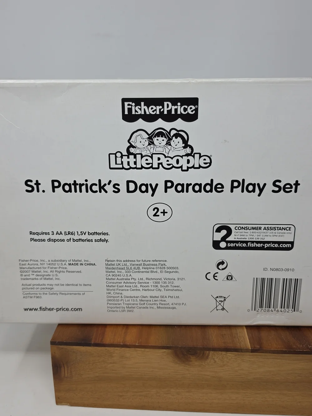 Fisher-Price Little People St. Patrick's Day Parade Play Set - White